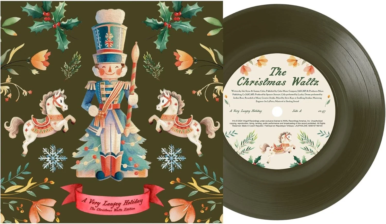 LAUFEY - VERY LAUFEY HOLIDAY : GREEN VINYL - LP