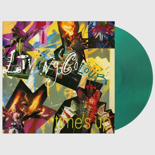 LIVING COLOUR - TIME'S UP : TRANSLUCENT GREEN VINYL - LP
