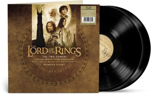 LORD OF THE RINGS : TWO TOWERS - SOUNDTRACK : BLACK 2LP (2025 REISSUE) - LP