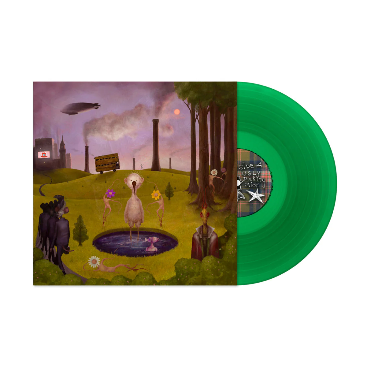 LOWERTOWN - UGLY DUCKLING UNION : EMERALD GREEN - LP
