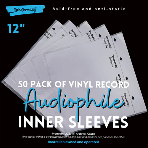 LP RECORD INNER SLEEVE - SPIN CHEMISTRY ANTI STATIC INNER SLEEVE - ACC