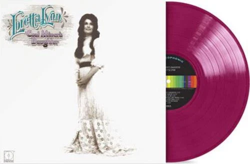 LYNN, LORETTA - COAL MINER'S DAUGHTER : ORCHID VINYL - LP