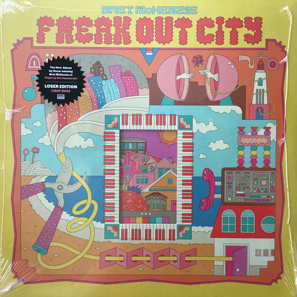MCKENZIE, BRET - FREAK OUT CITY : GLACIAL BLUE VINYL - LP