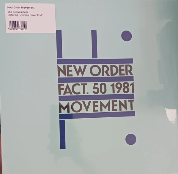 NEW ORDER - MOVEMENT : 2025 REISSUE - LP