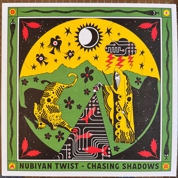 NUBIYAN TWIST - CHASING SHADOWS: YELLOW VINYL - LP