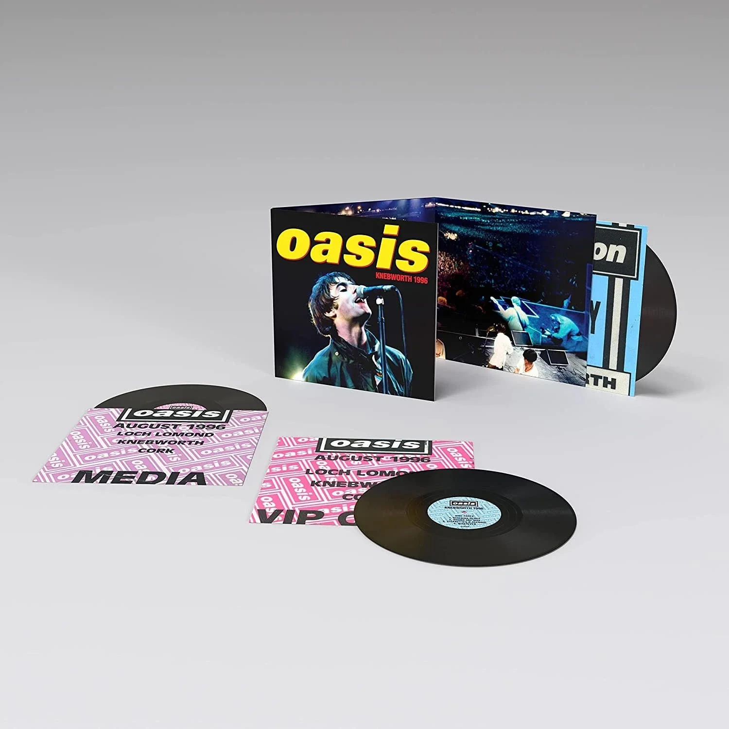 OASIS - KNEBWORTH 1996 : 3LP SET - LP