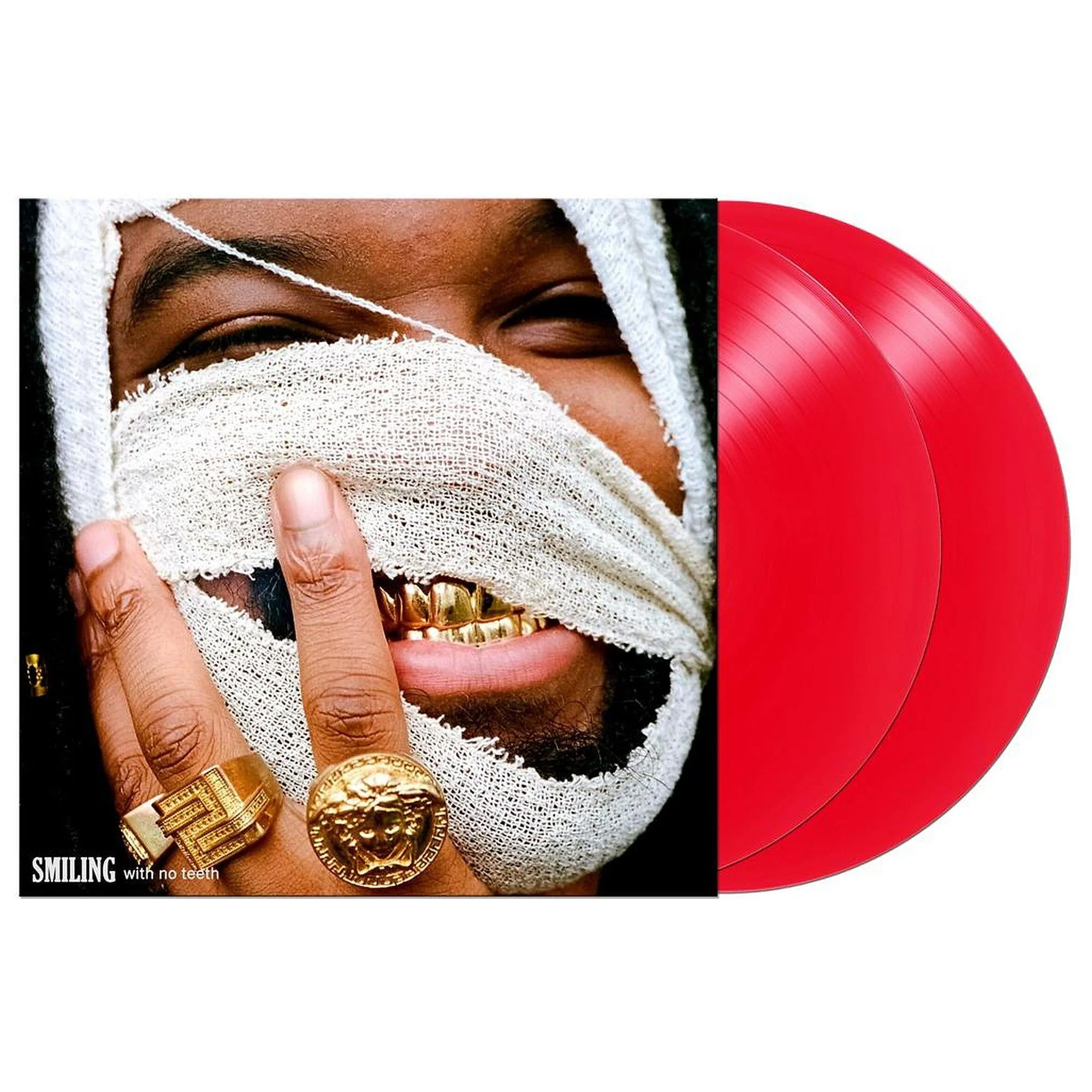 OWUSU, GENESIS - SMILING WITH NO TEETH : 2LP RED VINYL - LP