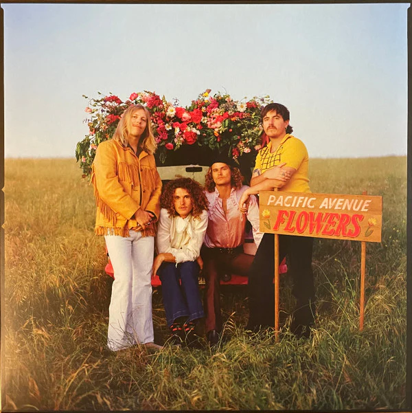 PACIFIC AVENUE - FLOWERS : WHITE & RED VINYL - LP