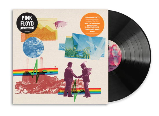 PINK FLOYD - 8-TRACKS : BLACK 180-GRAM VINYL - LP