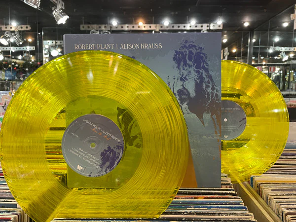 PLANT, ROBERT / ALISON KRAUSS - RAISE THE ROOF : YELLOW 2LP SET - LP