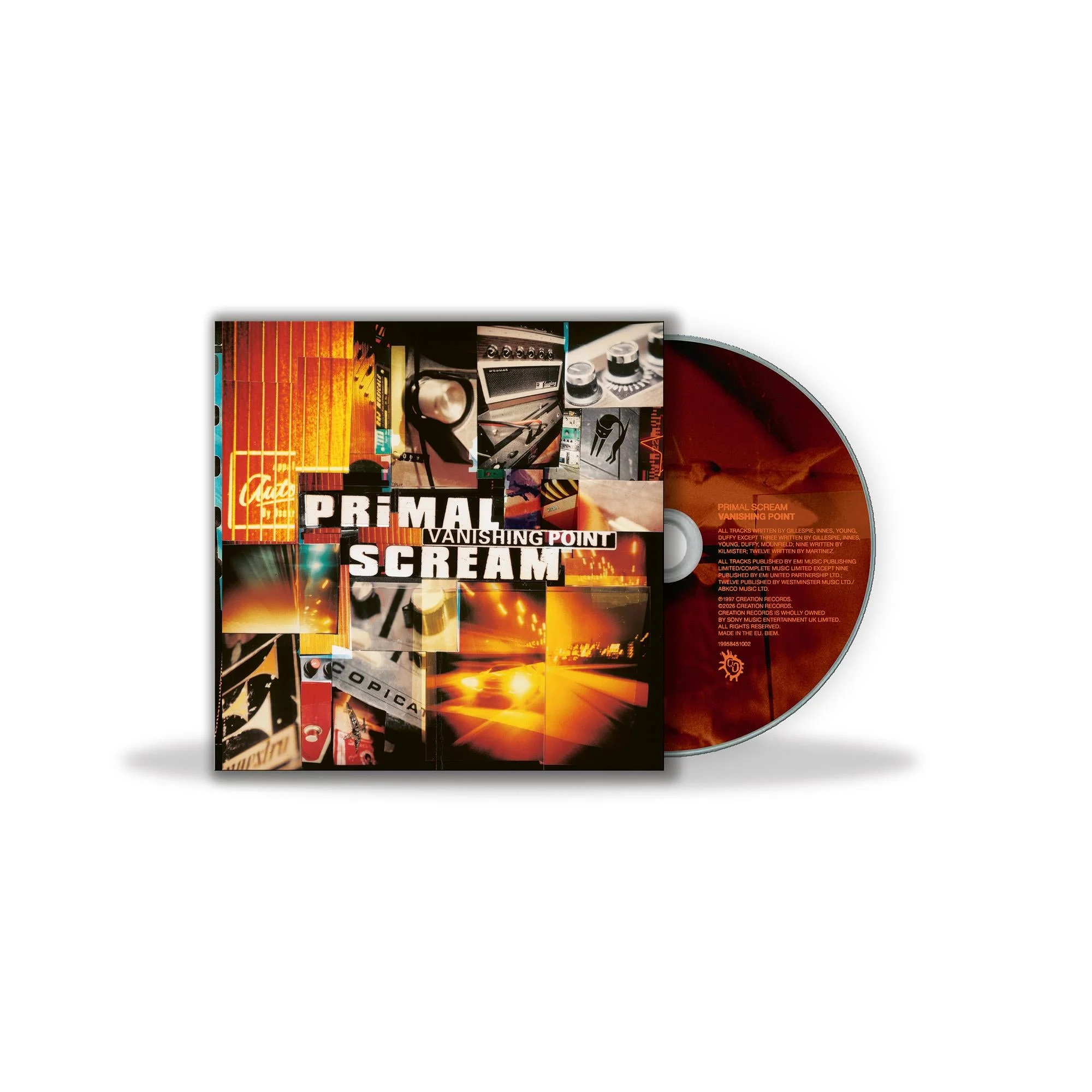 PRIMAL SCREAM - VANISHING POINT: EXPANDED EDITION - CD