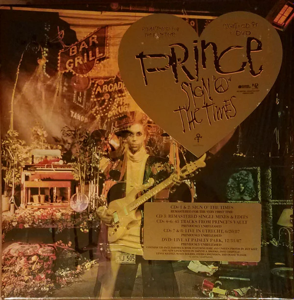 PRINCE - SIGN O' THE TIMES : 8CD + DVD BOX (2020) - CD