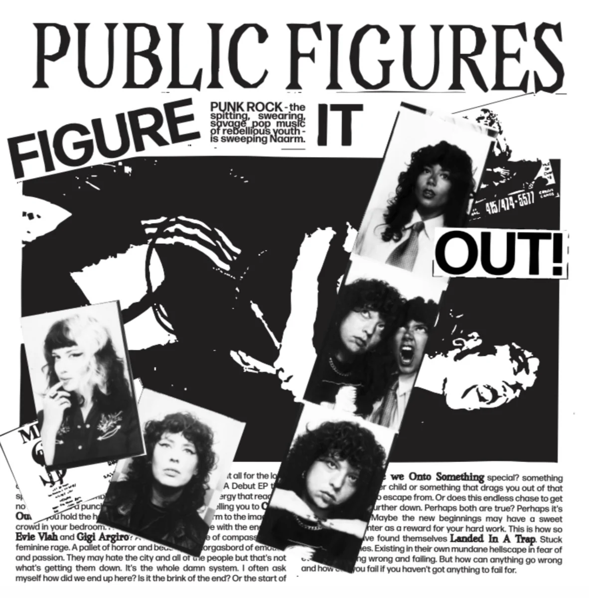 PUBLIC FIGURES - FIGURE IT OUT (EP): PURPLE VINYL - LP