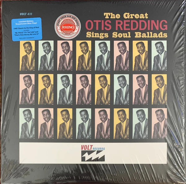 REDDING, OTIS - GREAT OTIS REDDING SINGS ... : BLUE - LP