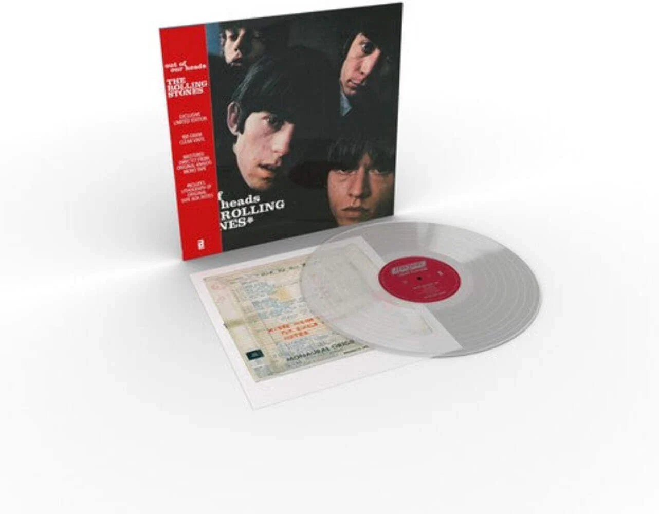 ROLLING STONES - OUT OF OUR HEADS (US) : 180 GRAM CLEAR - LP