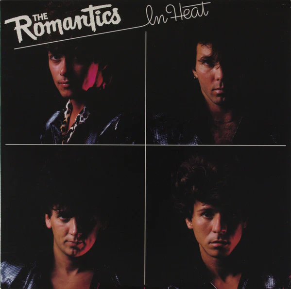 ROMANTICS - IN HEAT (AUST.PRESS) - LP