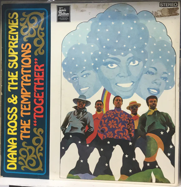 ROSS, DIANA & THE SUPREMES / TEMPTATIONS - TOGETHER (AUST.PRESS) - LP