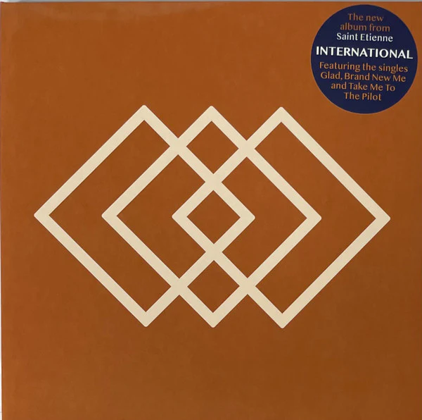 SAINT ETIENNE - INTERNATIONAL : BLACK VINYL - LP
