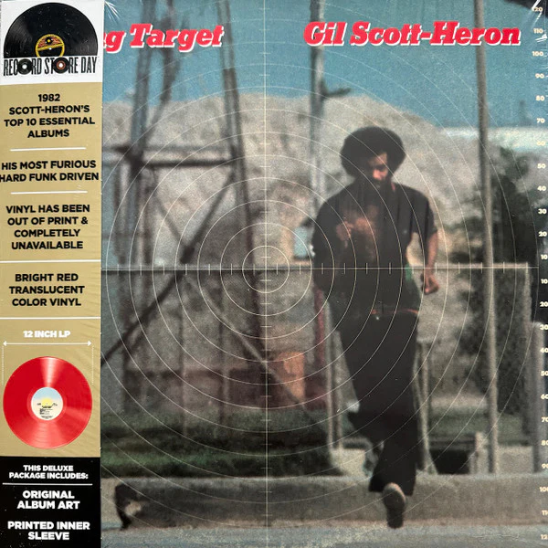 SCOTT-HERON, GIL - MOVING TARGET : RED VINYL - LP