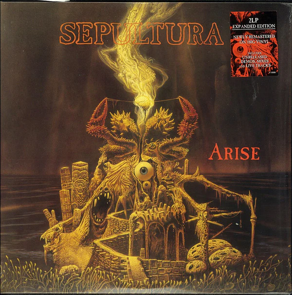 SEPULTURA - ARISE : 2LP WITH 4 BONUS (2018 REMASTER) - LP