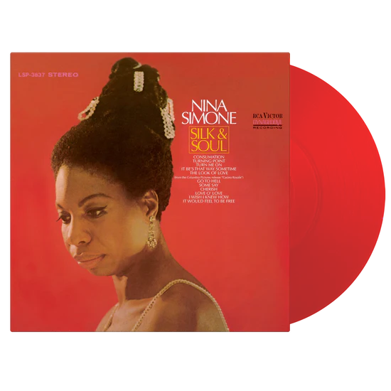 SIMONE, NINA - SILK & SOUL : TRANSLUCENT RED VINYL - LP