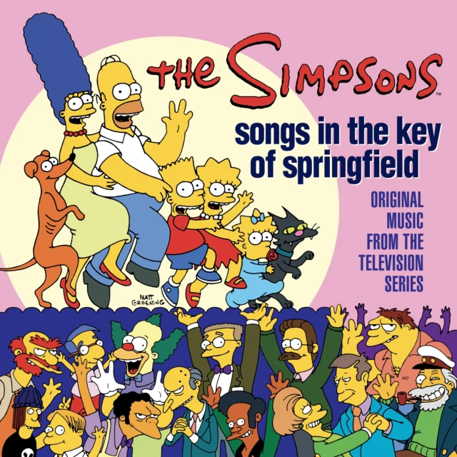 SIMPSONS - SONGS IN THE KEY OF SPRINGFIELD : 2LP - LP