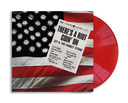 SLY & THE FAMILY STONE - THERE'S A RIOT GOIN' ON : RED VINYL - LP