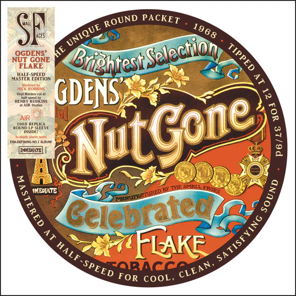 SMALL FACES - OGDEN'S NUT GONE FLAKE: ROUND DLX COVER - LP