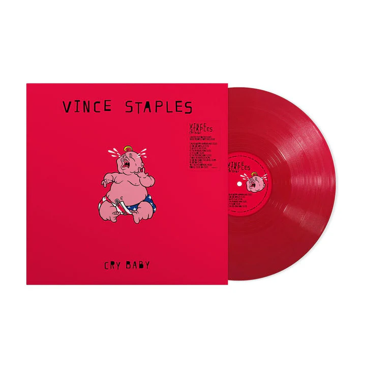 STAPLES, VINCE - CRY BABY : RED VINYL - LP