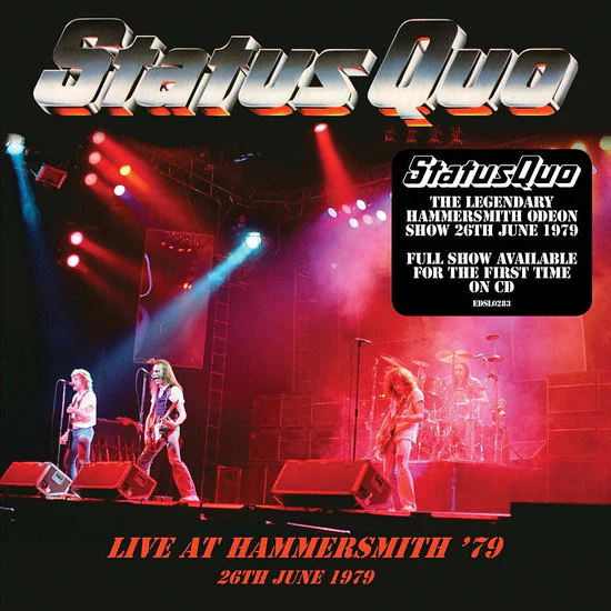 STATUS QUO - LIVE AT HAMMERSMITH '79 : 2CD SET - CD