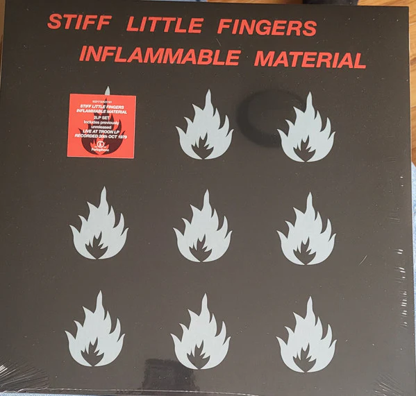 STIFF LITTLE FINGERS - INFLAMMABLE MATERIAL : 2LP DELUXE SET - LP