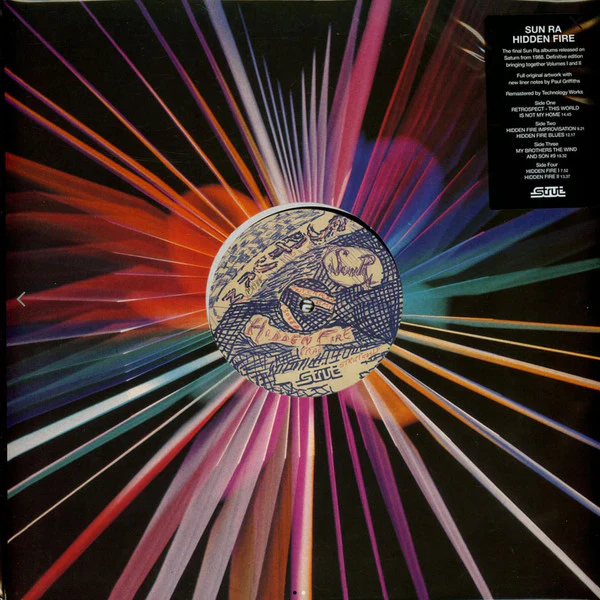 SUN RA - HIDDEN FIRE : VOLUMES ONE & TWO (2LP) - LP