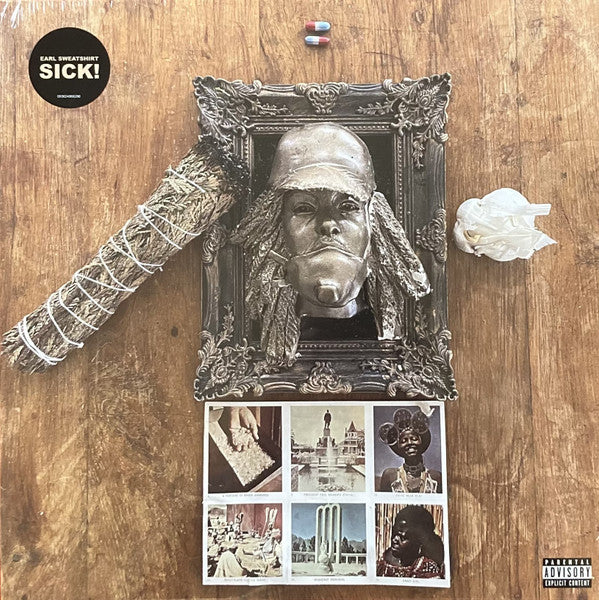 SWEATSHIRT, EARL - SICK! : BLACK VINYL - LP