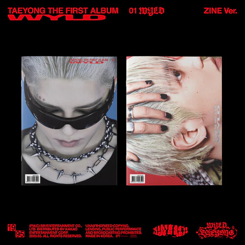TAEYONG - WYLD : 1ST ALBUM (ZINE VERSION) - CD