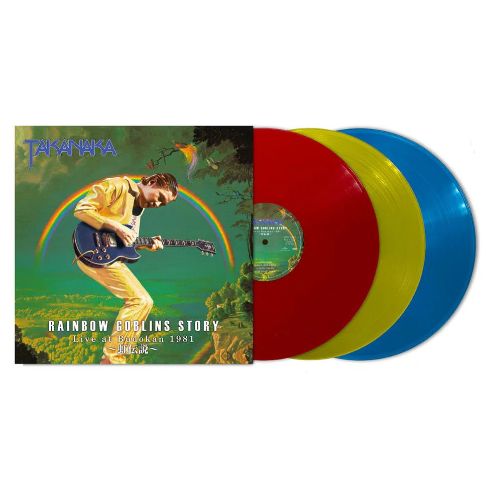 TAKANAKA, MASAYOSHI - RAINBOW GOBLINS STORY LIVE 1981: 3LP COL - LP