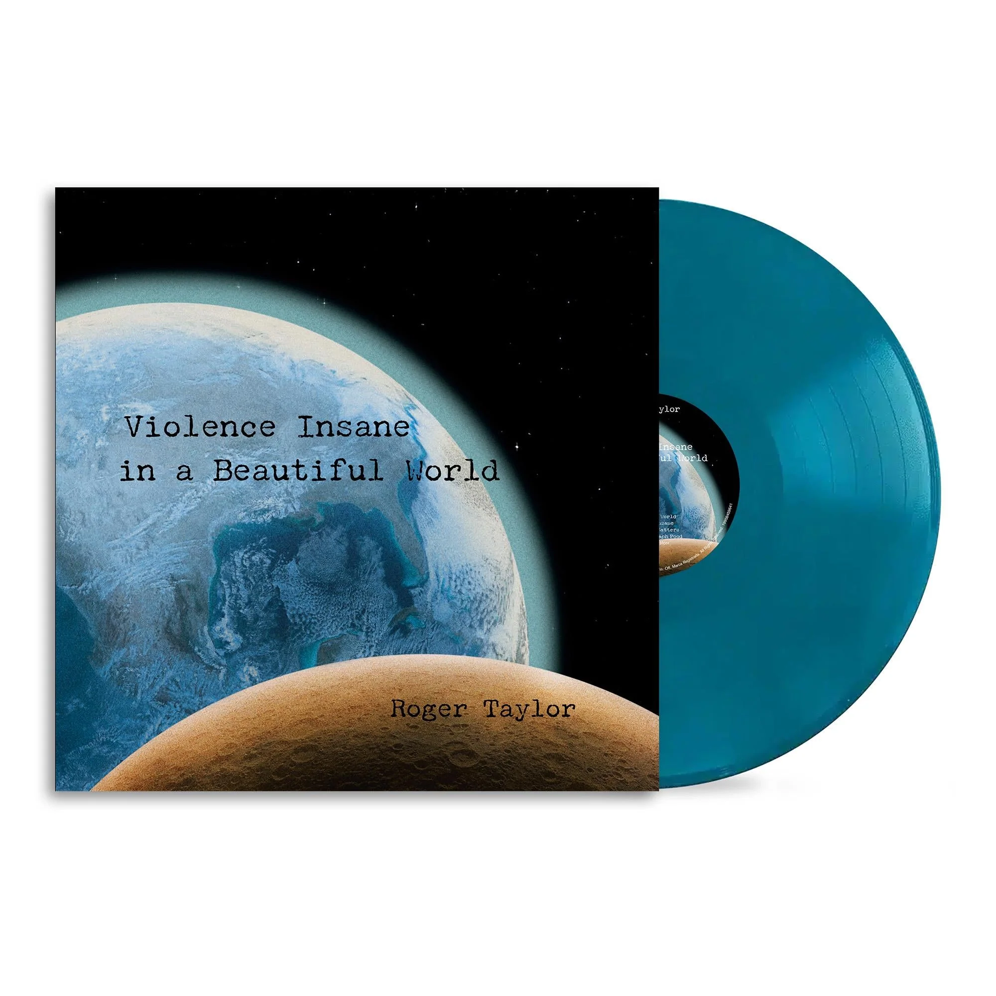 TAYLOR, ROGER - VIOLENCE INSANE IN A BEAUTIFUL WORLD - LP