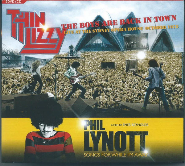 THIN LIZZY - BOYS ARE BACK IN TOWN : CD+2DVD - DVD