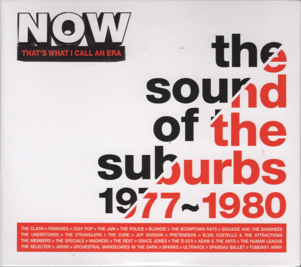 VARIOUS - NOW ERA : SOUNDS OF THE SUBURBS (4CD) - CD