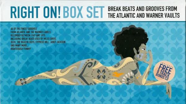 VARIOUS - RIGHT ON! 4CD LONGBOX SET - CD