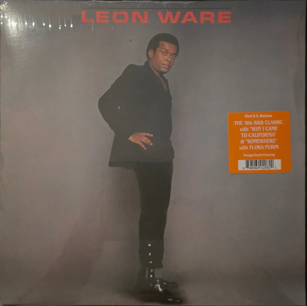 WARE, LEON - LEON WARE (1982) : ORANGE CRUSH VINYL - LP