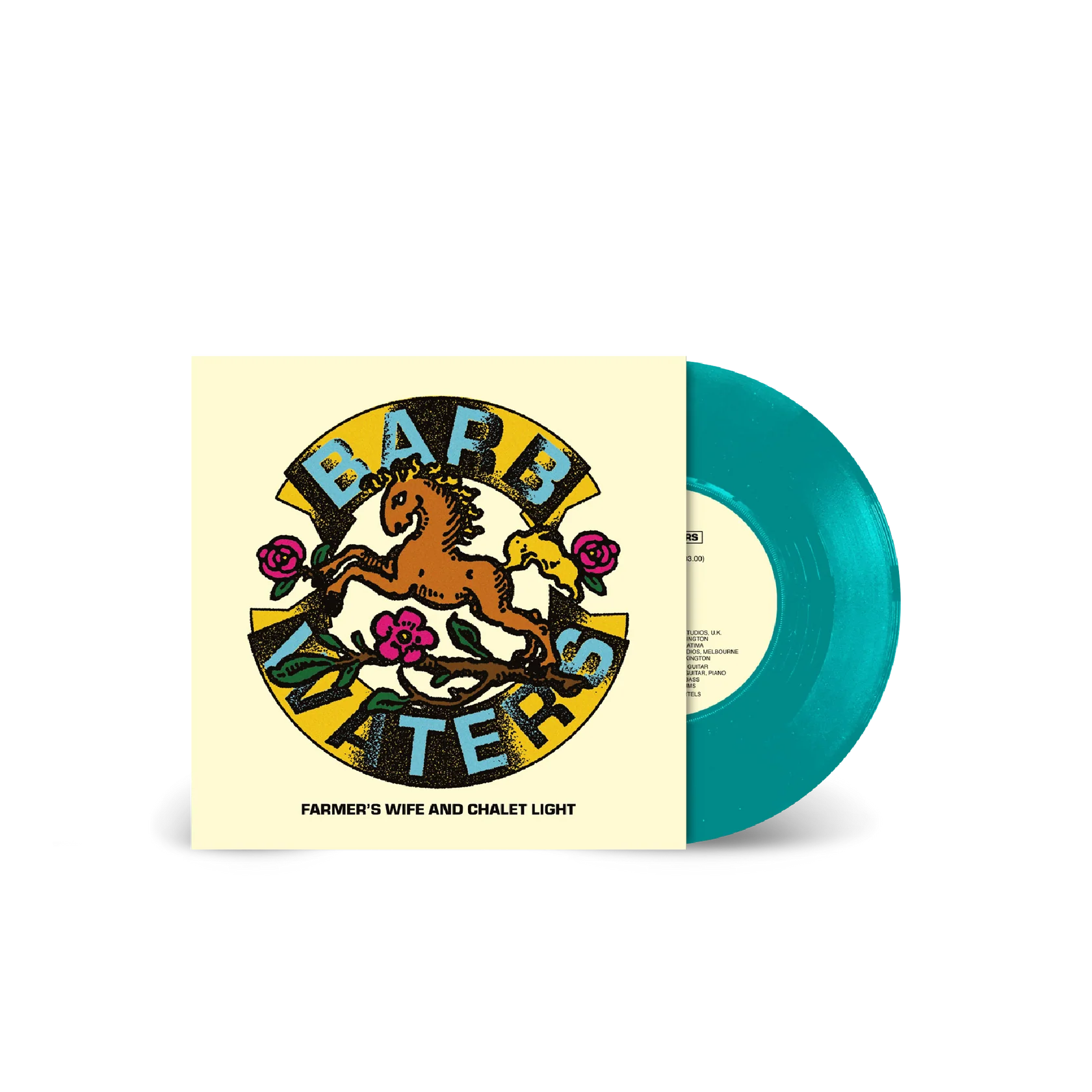 WATERS, BARB - FARMER'S WIFE /CHALET LIGHT: TEAL VINYL - 7