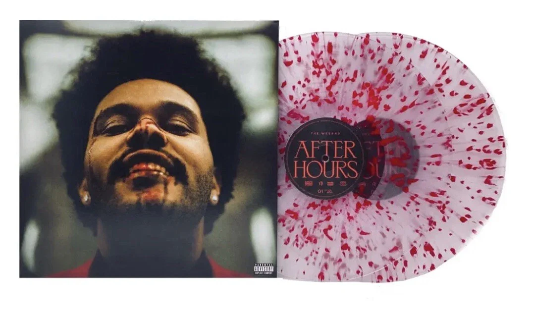WEEKND - AFTER HOURS : 2LP CLEAR W/ RED SPLATTER - LP