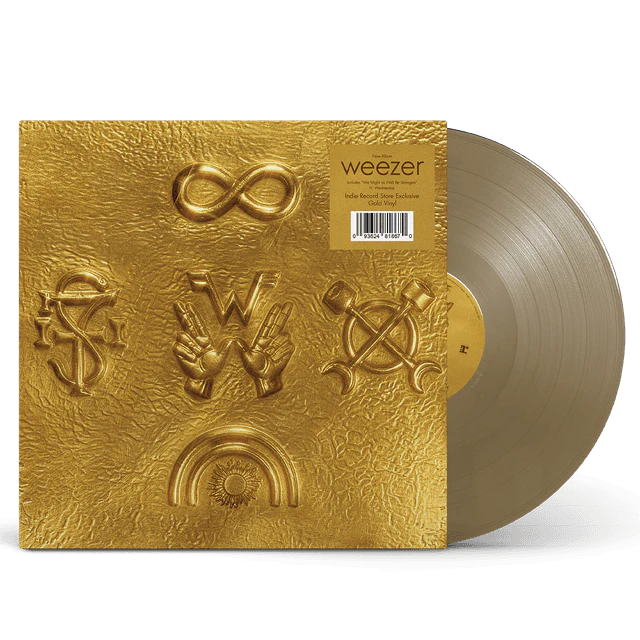 WEEZER - WEEZER : GOLD ALBUM (GOLD VINYL) - LP