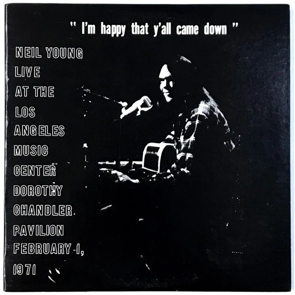 YOUNG, NEIL - DOROTHY CHANDLER PAVILION 1971 - LP